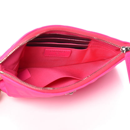 Chanel Goatskin Quilted Medium Reissue Cosmetic Case Pink 5 of 8