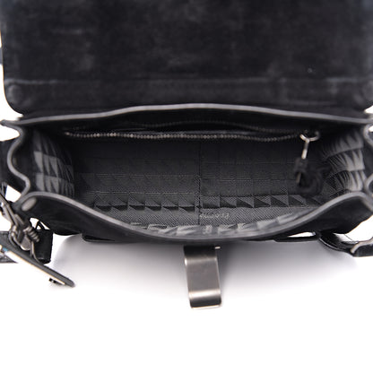 Proenza Schouler Suede PS1 Mini Pouch Messenger Bag Black 4 of 11