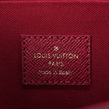 Louis Vuitton Monogram Pochette Felicie Chain Wallet Fuchsia 6 of 9