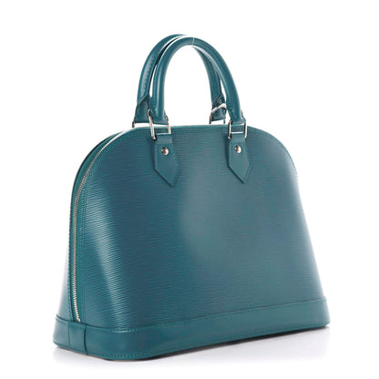 Louis Vuitton Epi Alma PM Cyan 2 of 7