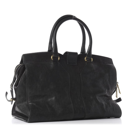 Saint Laurent Sheepskin Medium Cabas ChYc Black 3 of 11