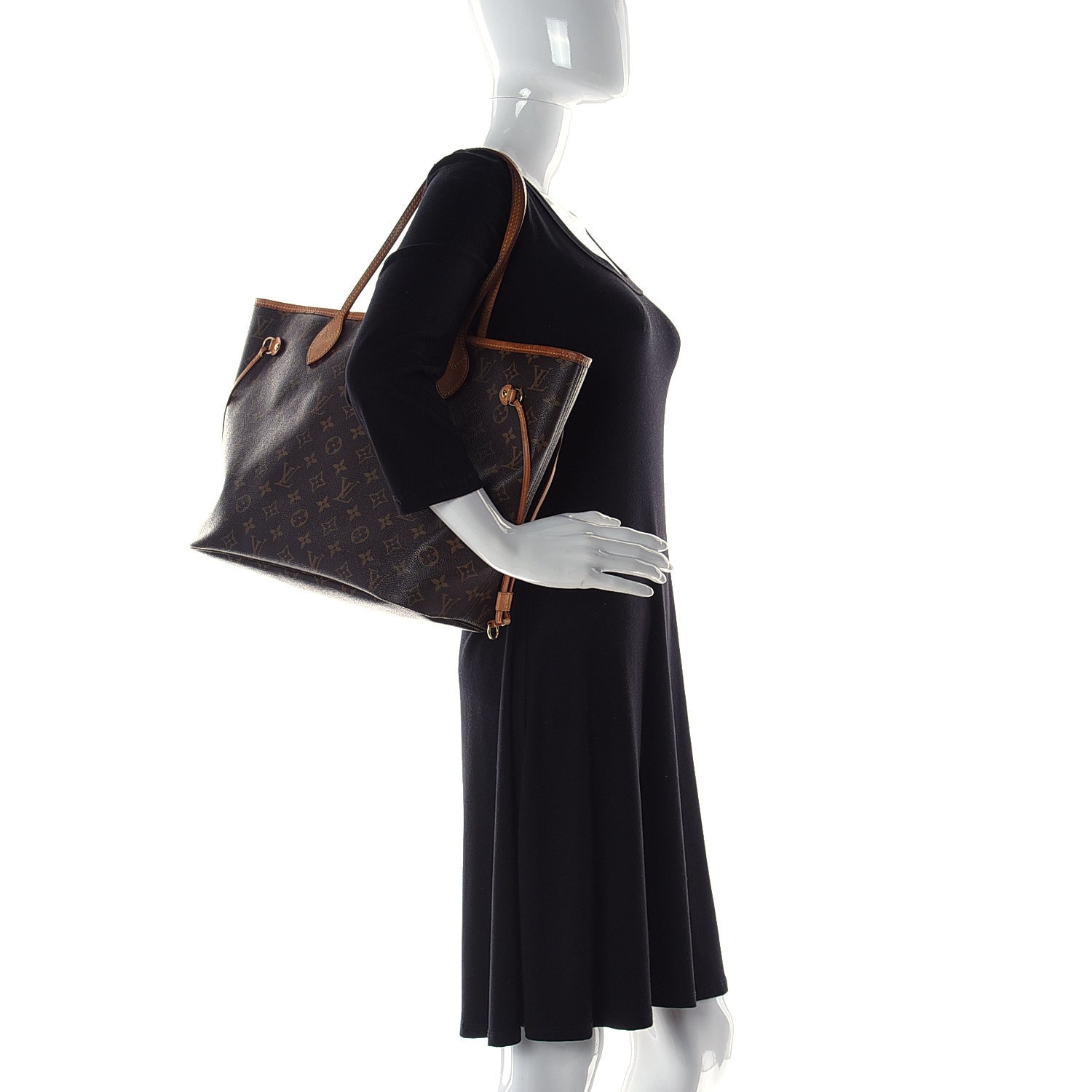 Louis Vuitton Monogram Neo Neverfull MM Pivoine 2 of 9