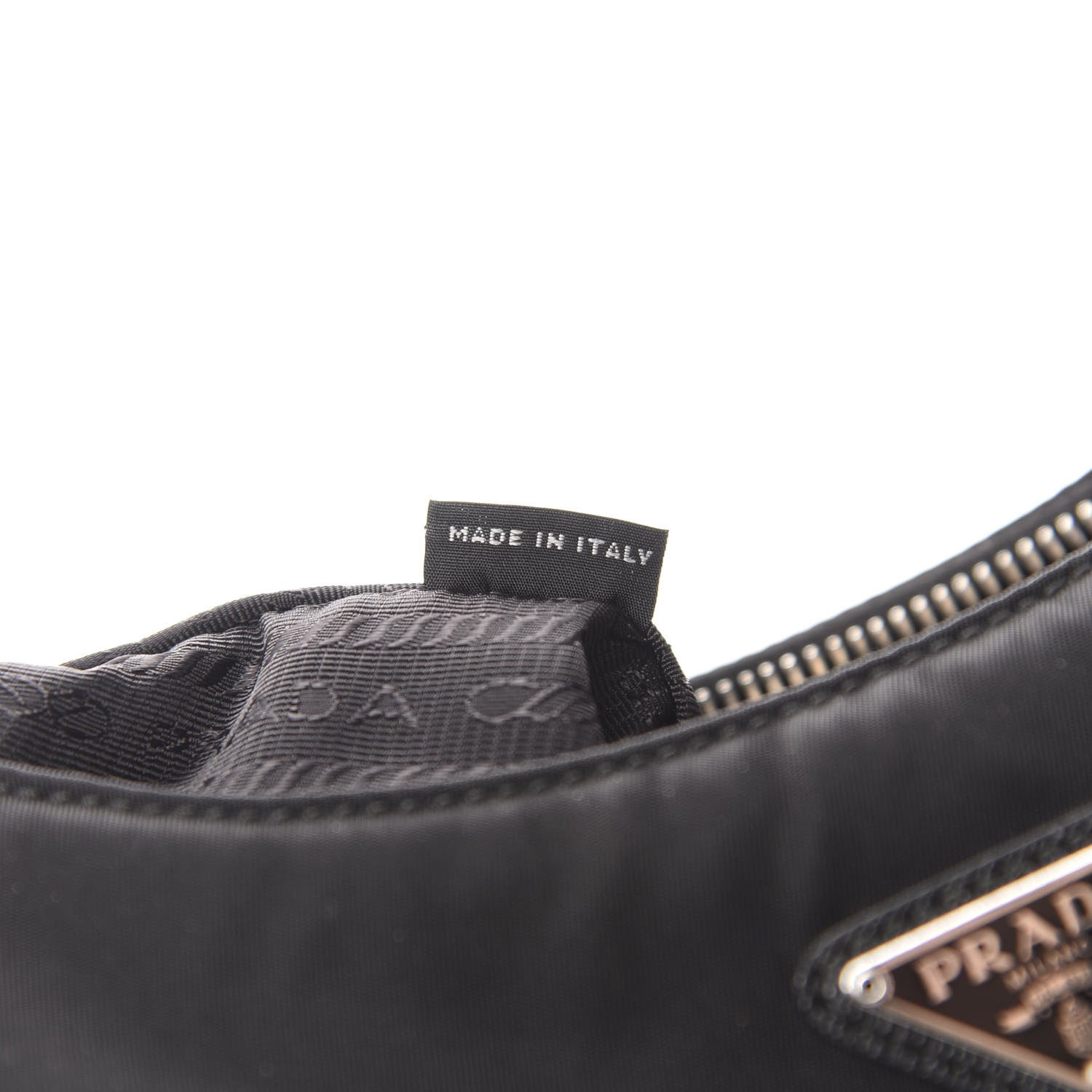 Prada Nylon Re-Edition 2005 Shoulder Bag Black 9 of 11