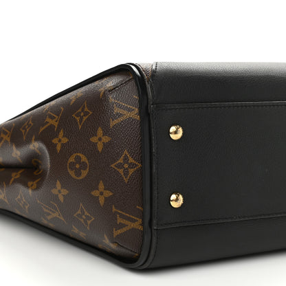 Louis Vuitton Calfskin Monogram Kimono Tote Black 10 of 12