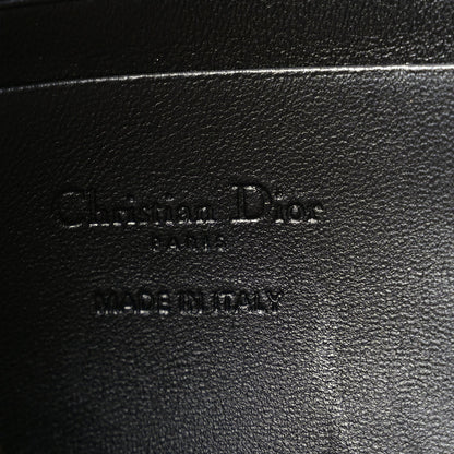 Christian Dior Lambskin Macrocannage DiorStar Hobo Bag Black 5 of 8