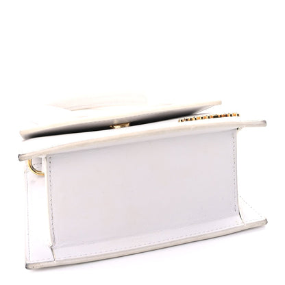 Jacquemus Smooth Calfskin Le Chiquito Moyen  White 3 of 8