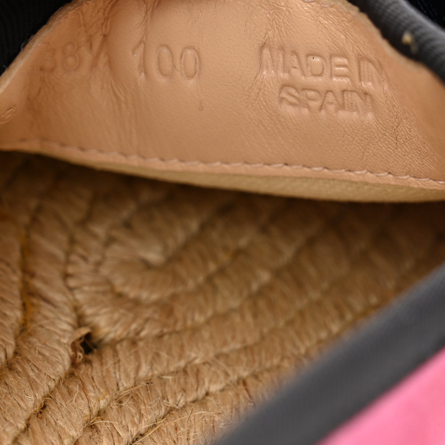 Velvet Sylvie Web Platform Espadrilles 38.5 Light Raspberry Rose