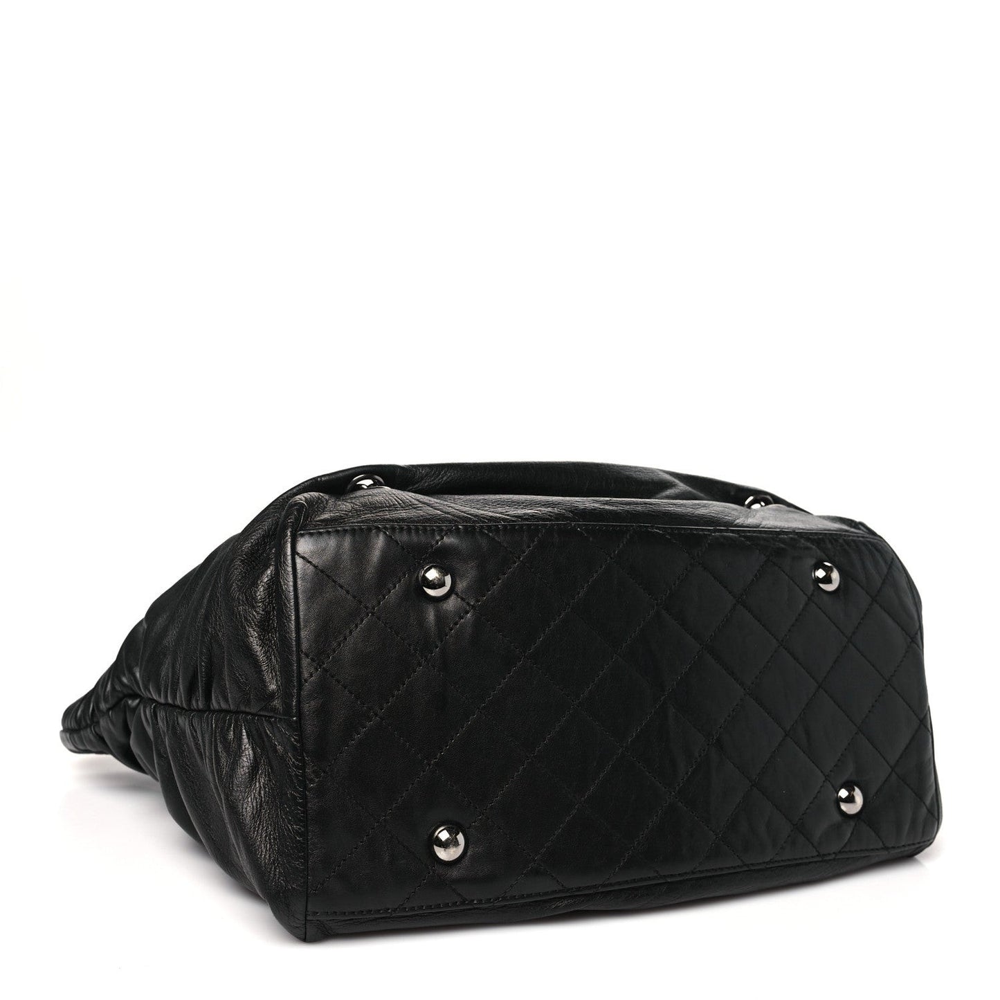 Lambskin Timeless Sharpei Chain Shoulder Bag Black