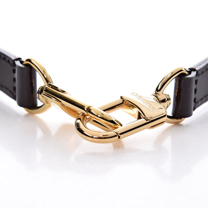 Louis Vuitton Patent 16mm Adjustable Shoulder Strap Amarante 3 of 3