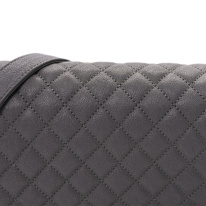 Chanel Calfskin Quilted Medium Boy Flap Grey 6 of 8