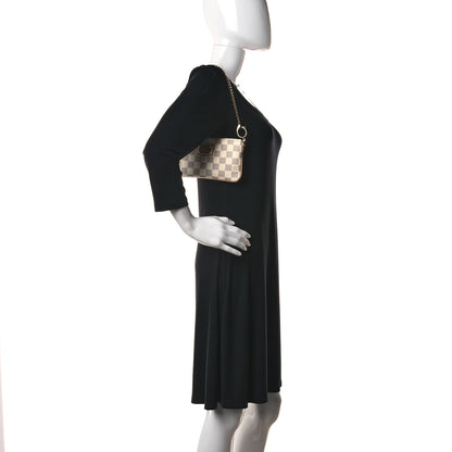 Louis Vuitton Damier Azur Pochette Milla MM 2 of 9