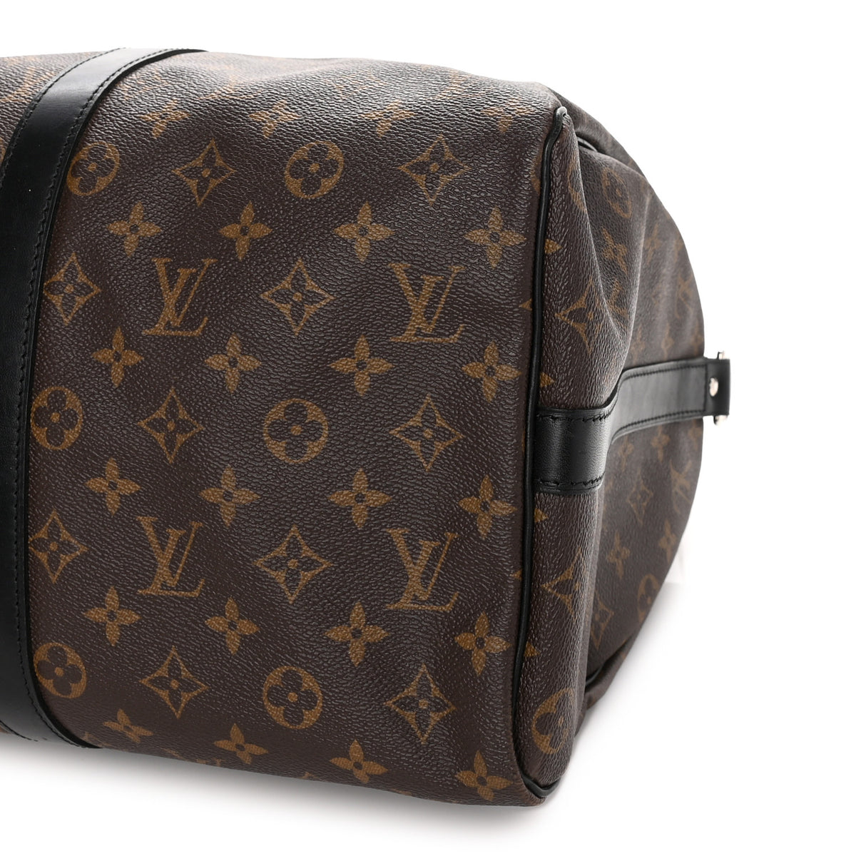 Monogram Macassar Keepall Bandouliere 45 Black