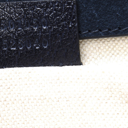 Gucci Suede Web Small Neo Vintage Double Flap Messenger Bag Blue 8 of 11
