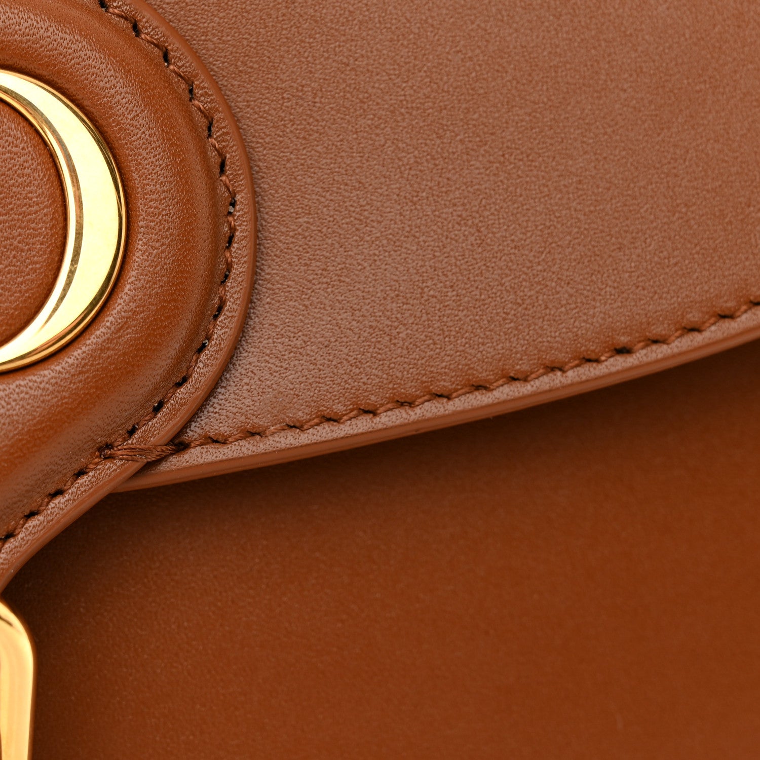 Christian Dior Box Calfskin Medium Bobby Flap Camel 13 of 16