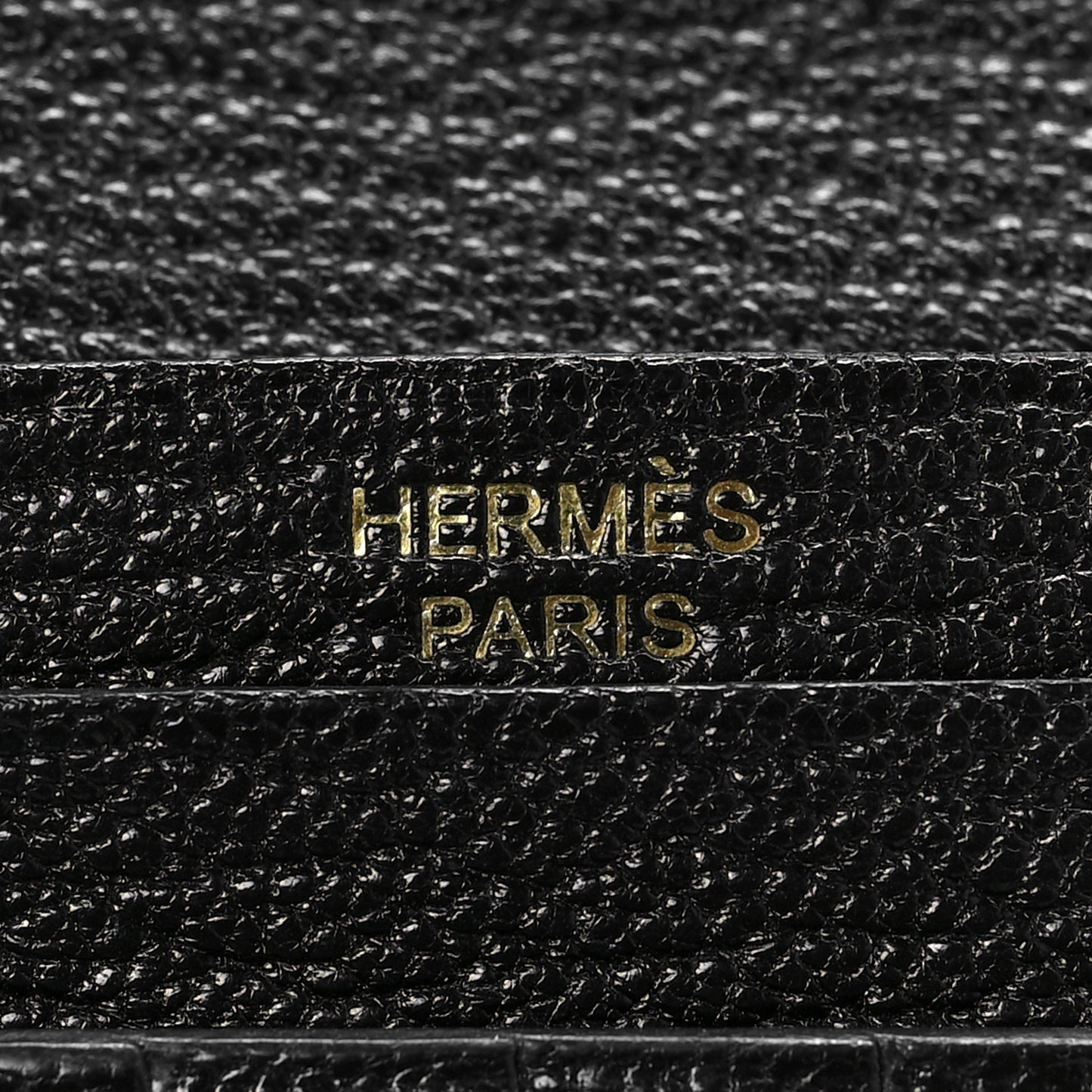 Chevre Mysore Bearn Compact Wallet Black