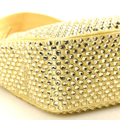 Prada Satin Crystal Mini Re-Edition 2000 Bag Ananas 8 of 9