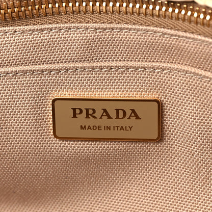 Prada Raffia Small Canapa Tote Naturale 5 of 9