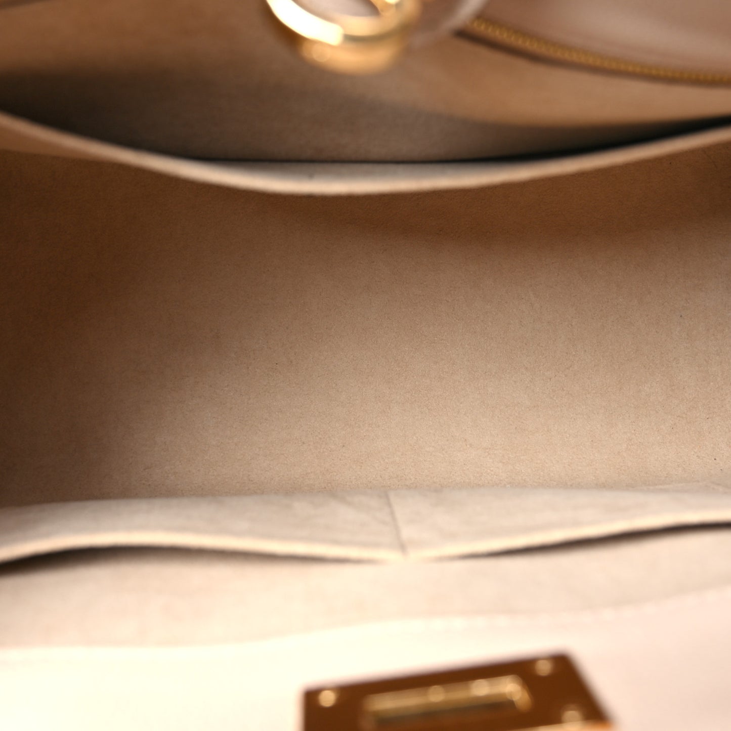 Calfskin Monogram On My Side MM Laurier Green Toffee Latte Beige