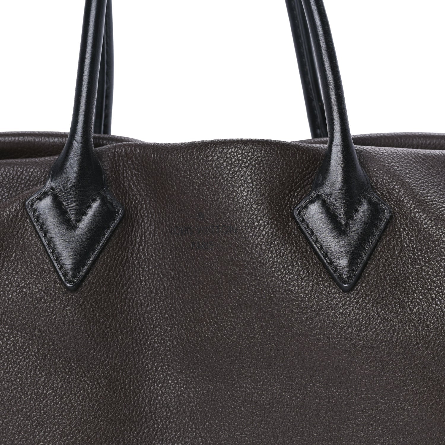 Louis Vuitton Veau Cachemire Monogram Tote W PM  Chocolate 6 of 7