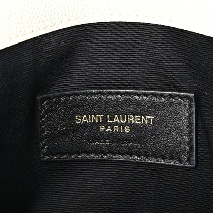 Saint Laurent Grain De Poudre Uptown Pouch  Crema Soft 7 of 7