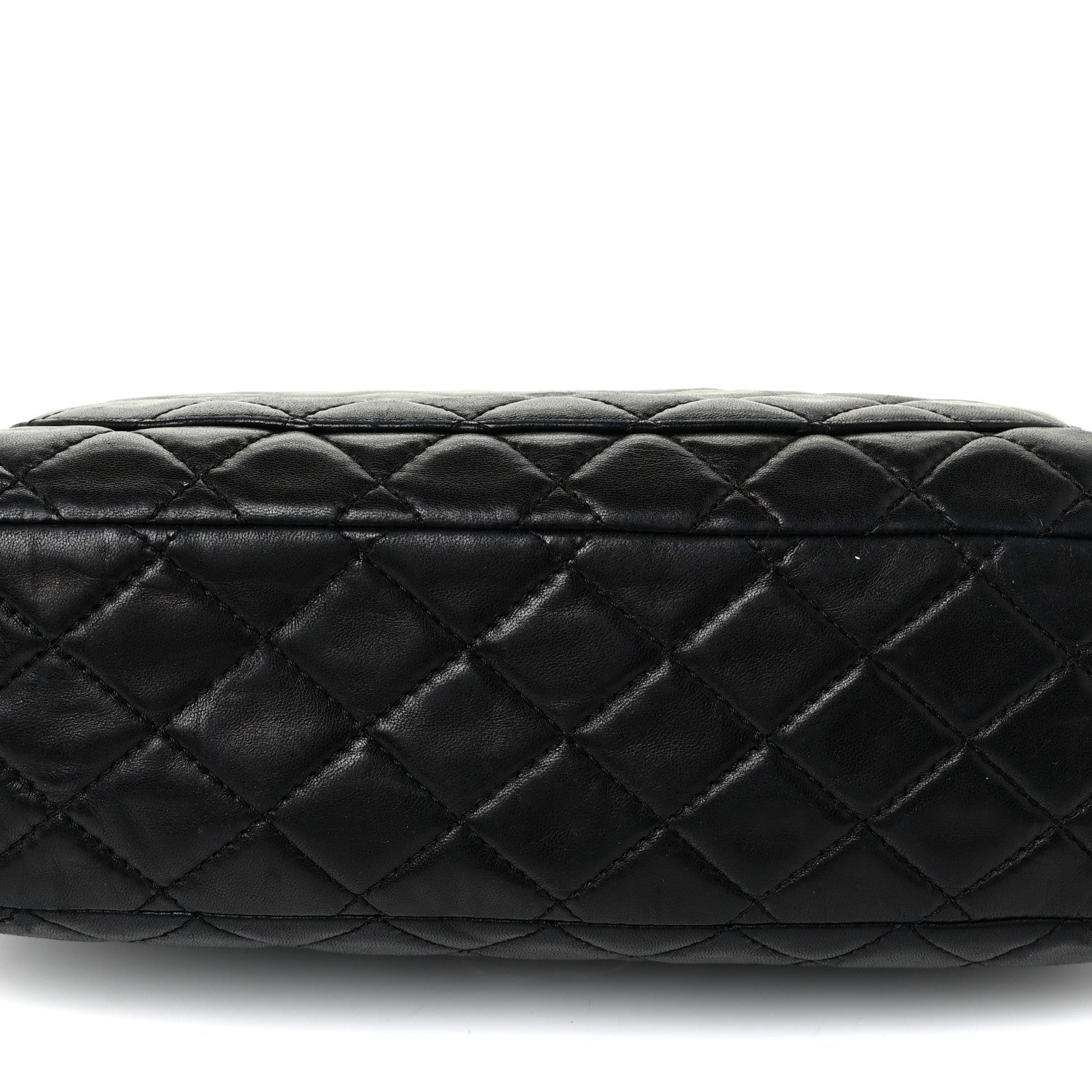 Chanel Washed Lambskin Quilted Maxi Single Flap Black 11 of 24