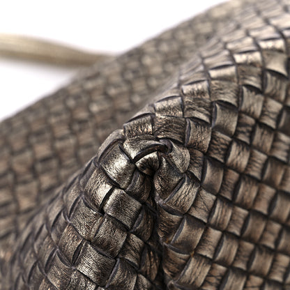 Bottega Veneta Intrecciato Medium Cabat Platino Ossidato 10 of 12