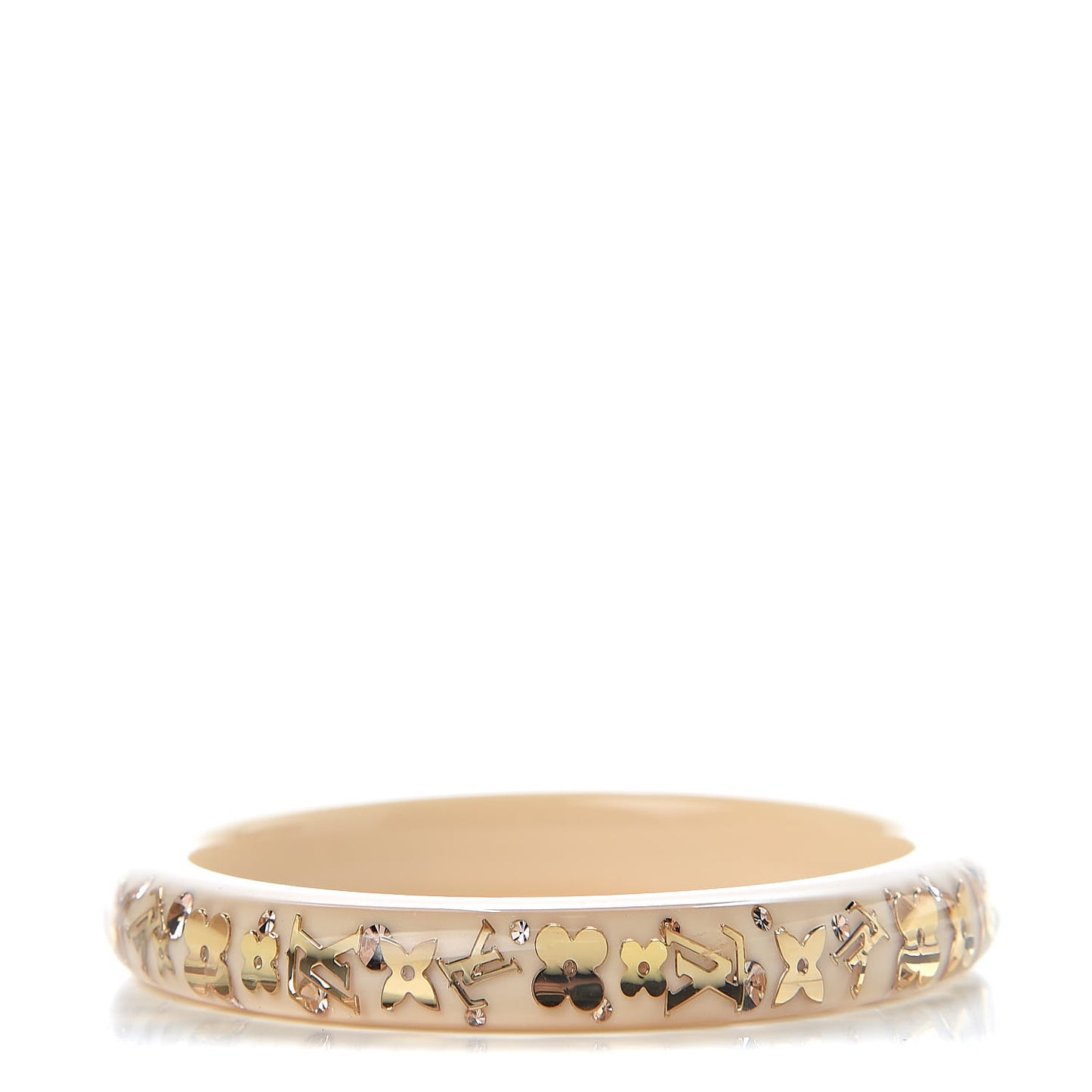 Resin Swarovski Medium Inclusion Bracelet PM Nacre