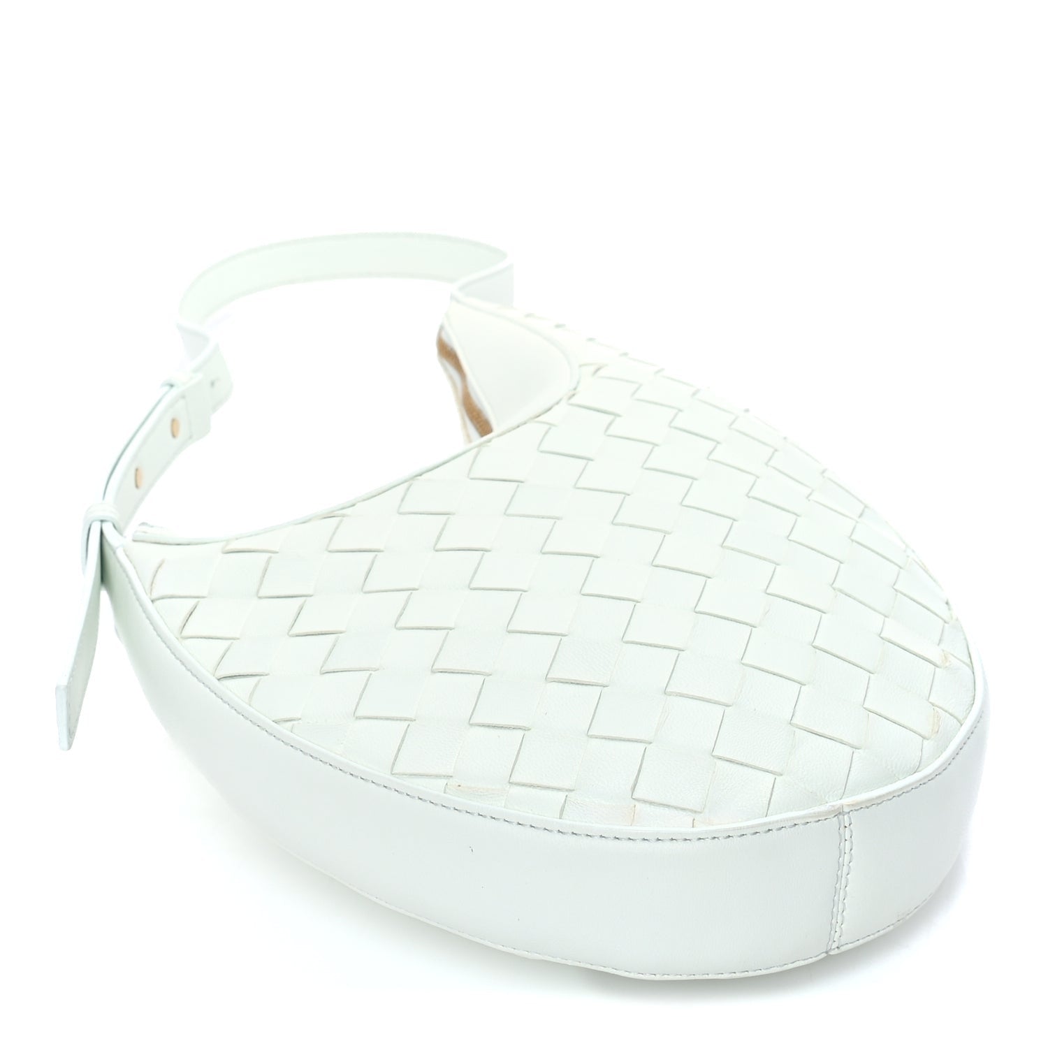 Bottega Veneta Nappa Intrecciato Small Drop Shoulder Bag  Glacier 3 of 7