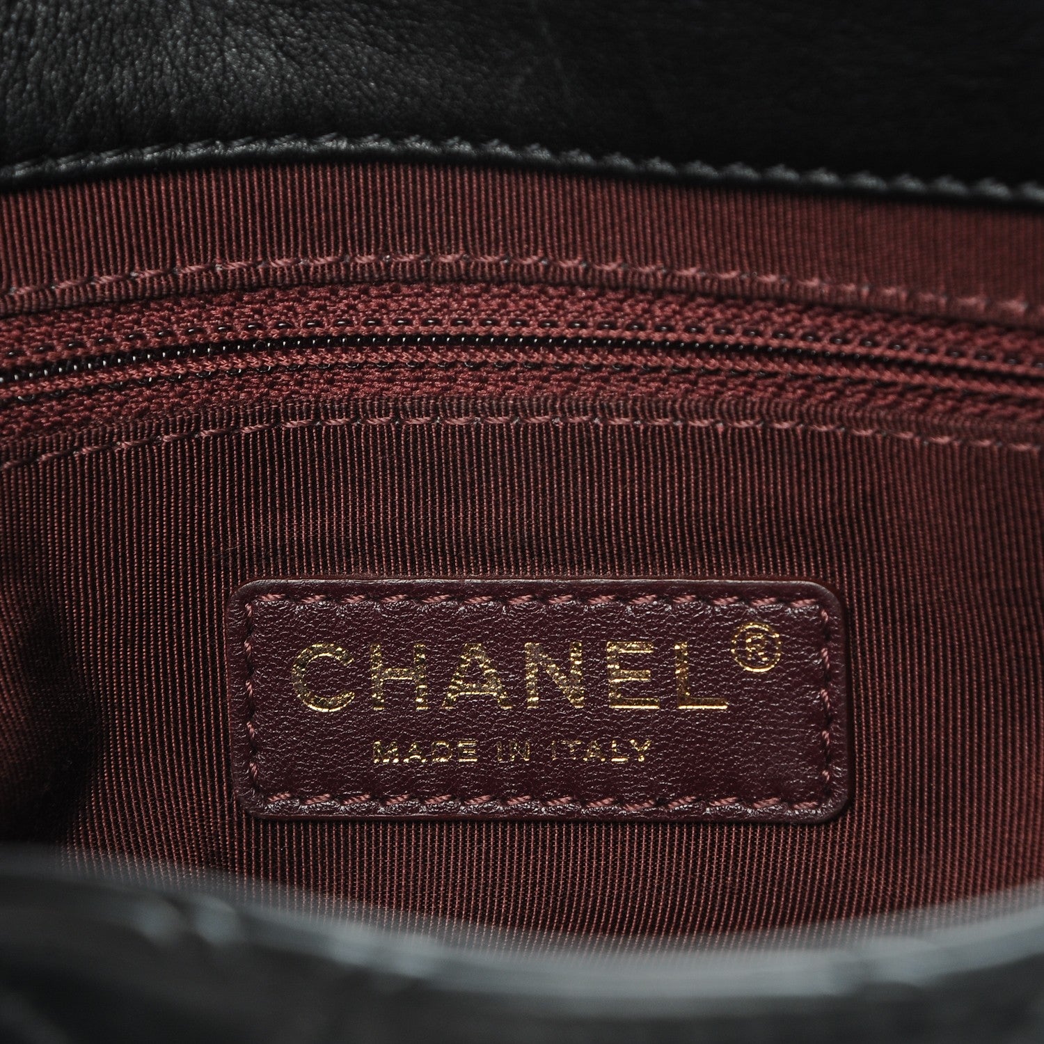 Chanel Calfskin Diamond Debossed Medium Cosmos Flap Black 6 of 7