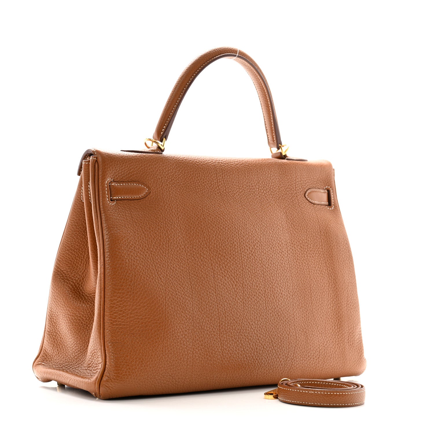 Hermes Togo Kelly Retourne 35 Gold 2 of 12