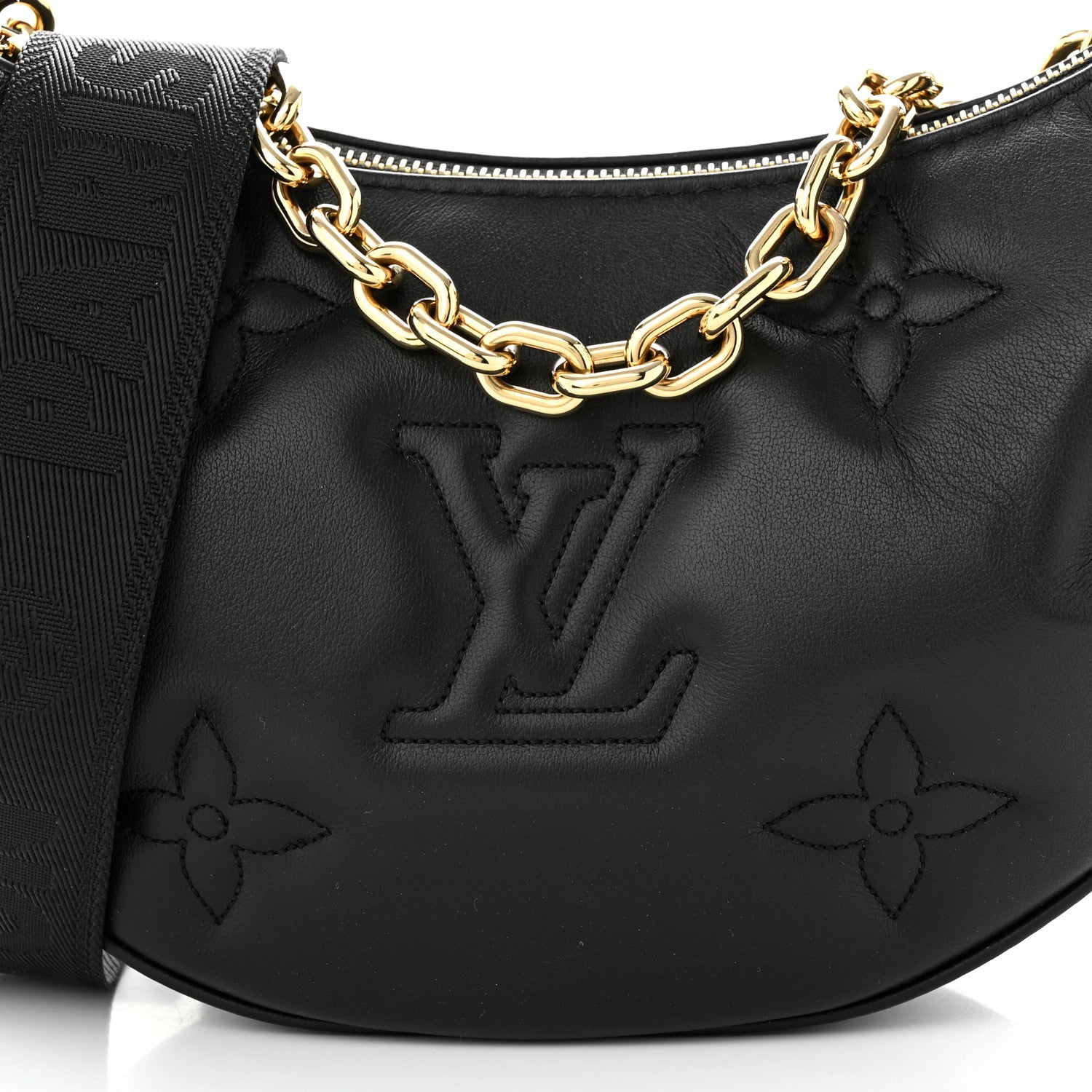 Louis Vuitton Calfskin Bubblegram Over The Moon Black 7 of 9