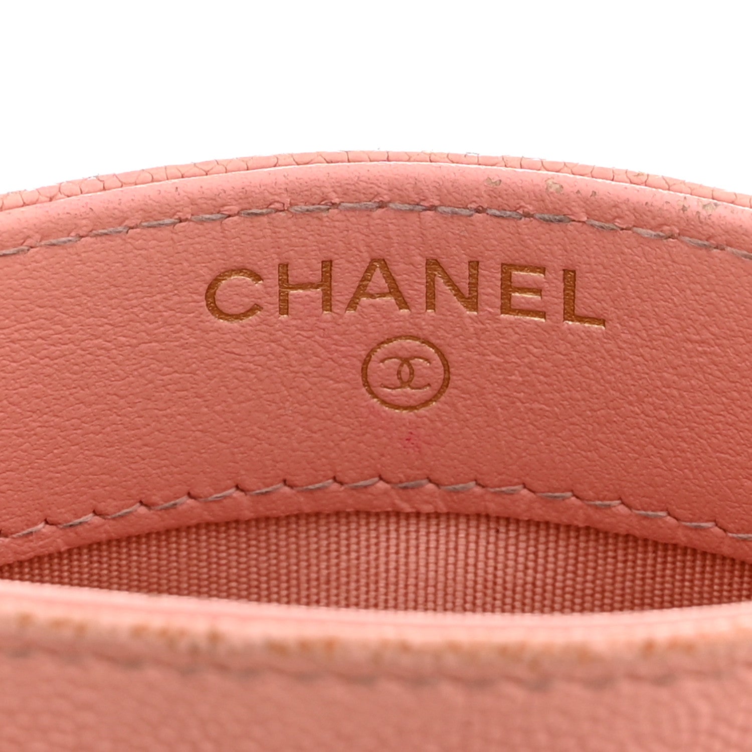 Chanel Caviar Quilted Boy Card Holder Light Pink 6 of 11