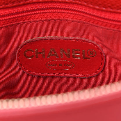 Chanel Caviar Shopper Tote Red 5 of 12