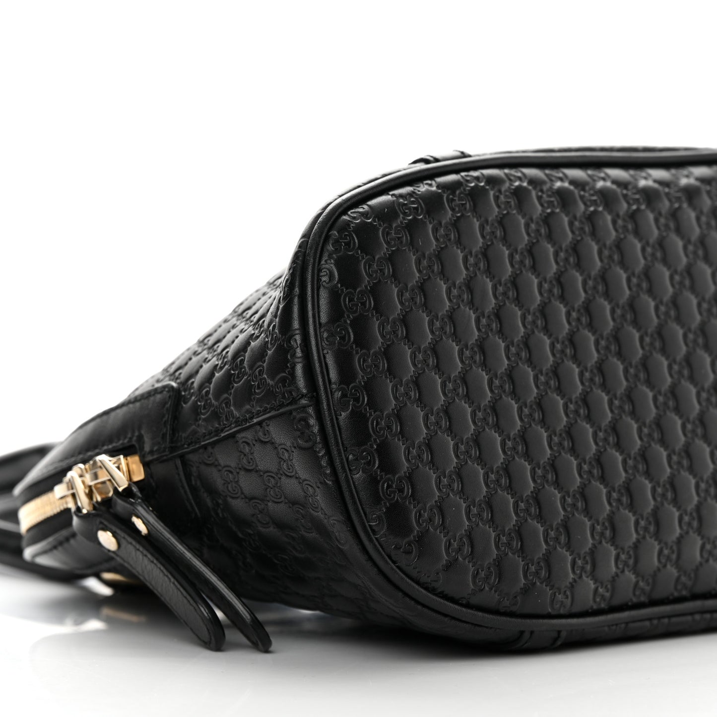 Microguccissima Mini Dome Bag Black