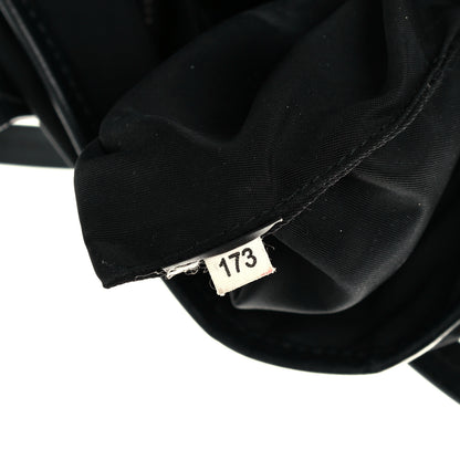 Prada Tessuto Nylon Saffiano Tote Black 8 of 13
