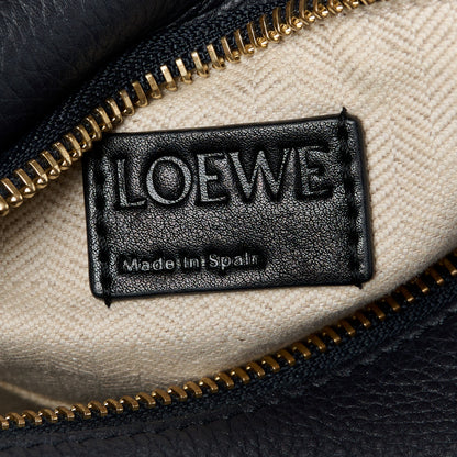 Loewe Calfskin Small Puzzle Bag Midnight Blue Black 6 of 10