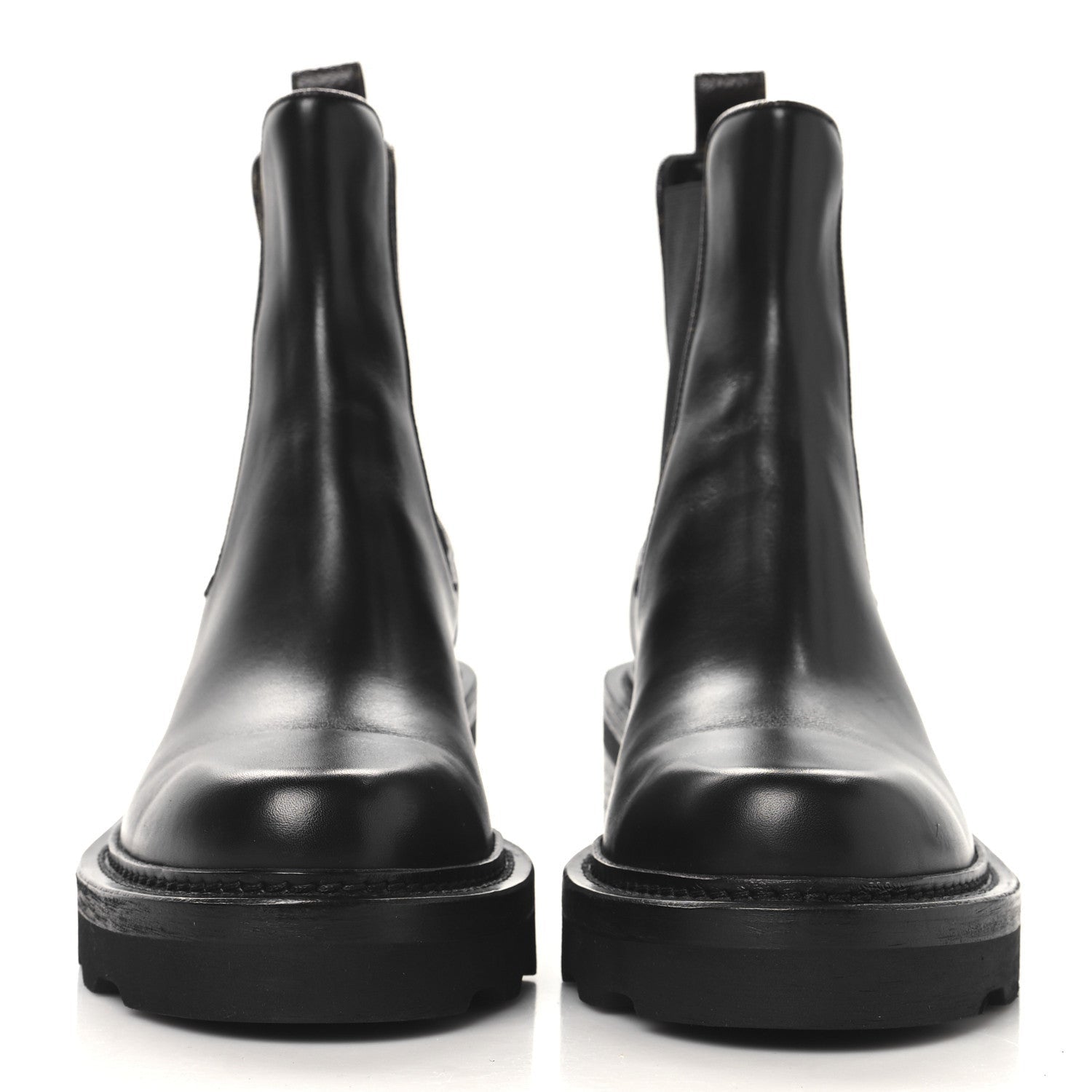 Louis Vuitton Calfskin Monogram Beaubourg Ankle Boots Black 3 of 7