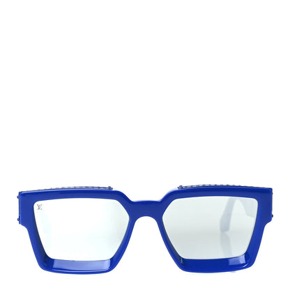 Louis Vuitton Acetate 1.1 Millionaires Sunglasses Z1276E  Blue 2 of 6