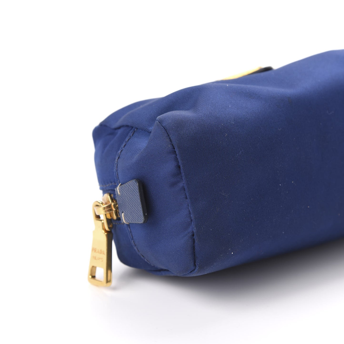 Tessuto Nylon Vela Cosmetic Pouch Bleuette