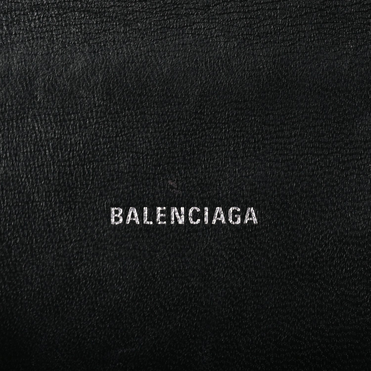 Balenciaga Grained Calfskin Hourglass Top Handle Bag XS Black 5 of 8