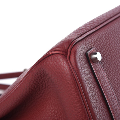 Hermes Fjord Birkin 35 Rouge H 8 of 11