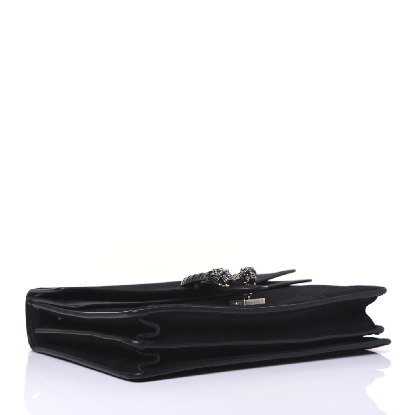 Suede Medium Dionysus Shoulder Bag Black