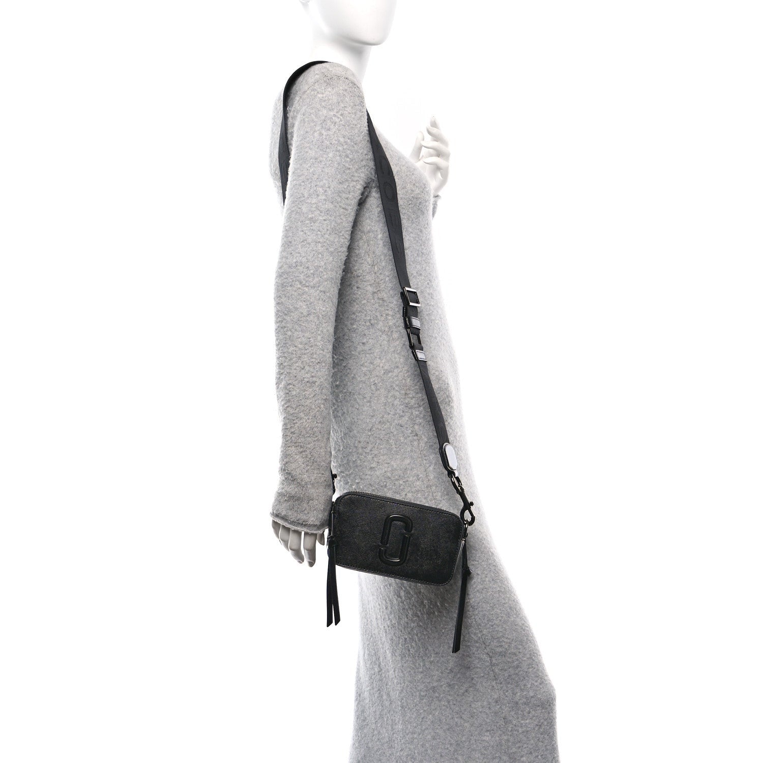 Marc Jacobs Saffiano Snapshot Camera Bag Black 2 of 7