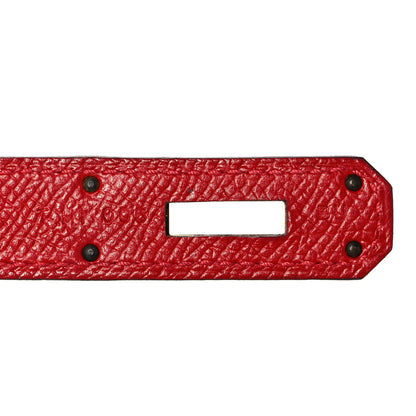 Hermes Epsom Kelly Sellier 35 Rouge Casaque 27 of 35