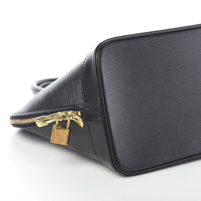 Louis Vuitton Epi Alma PM Black 7 of 9