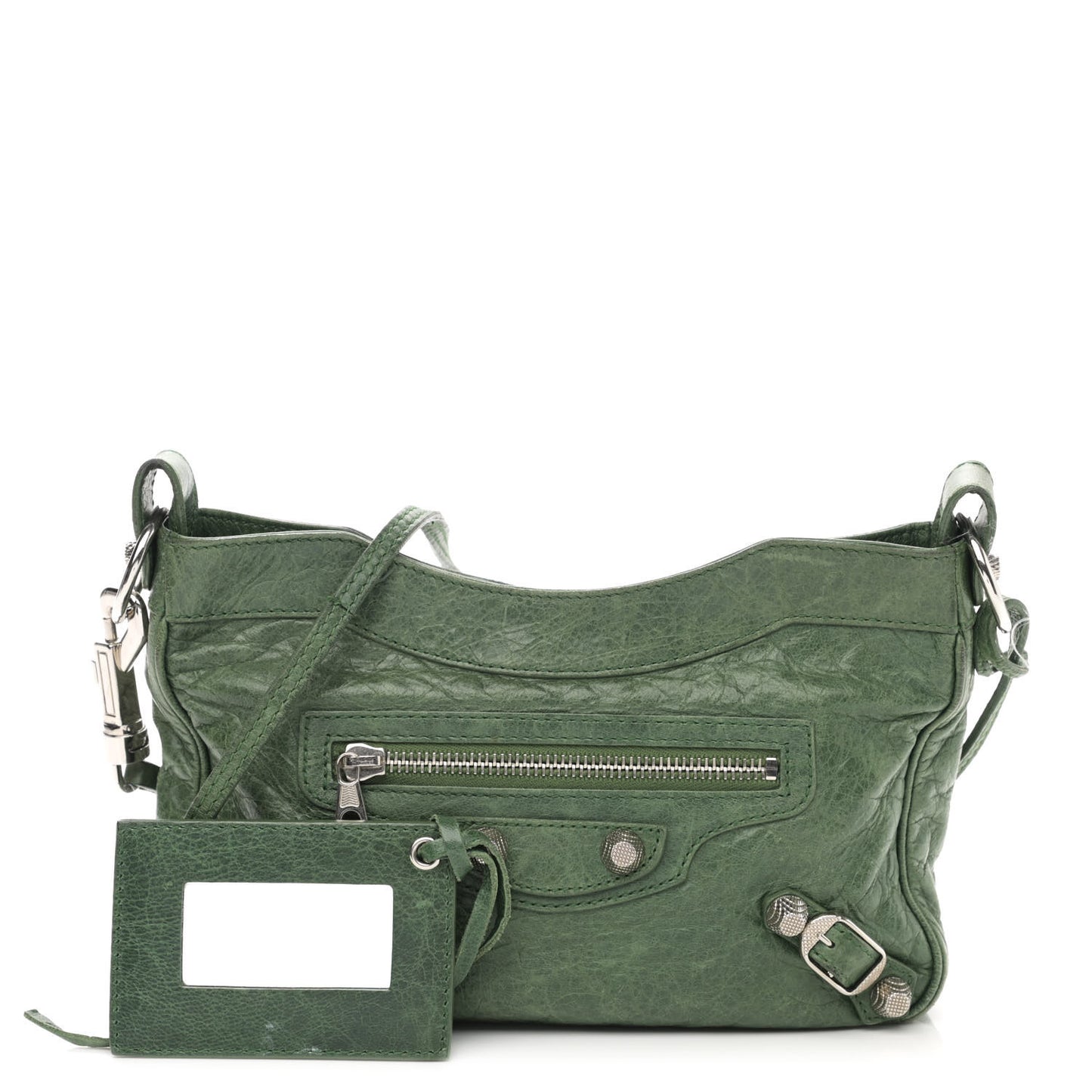 Agneau Giant 12 Silver Hardware Hip Cypress