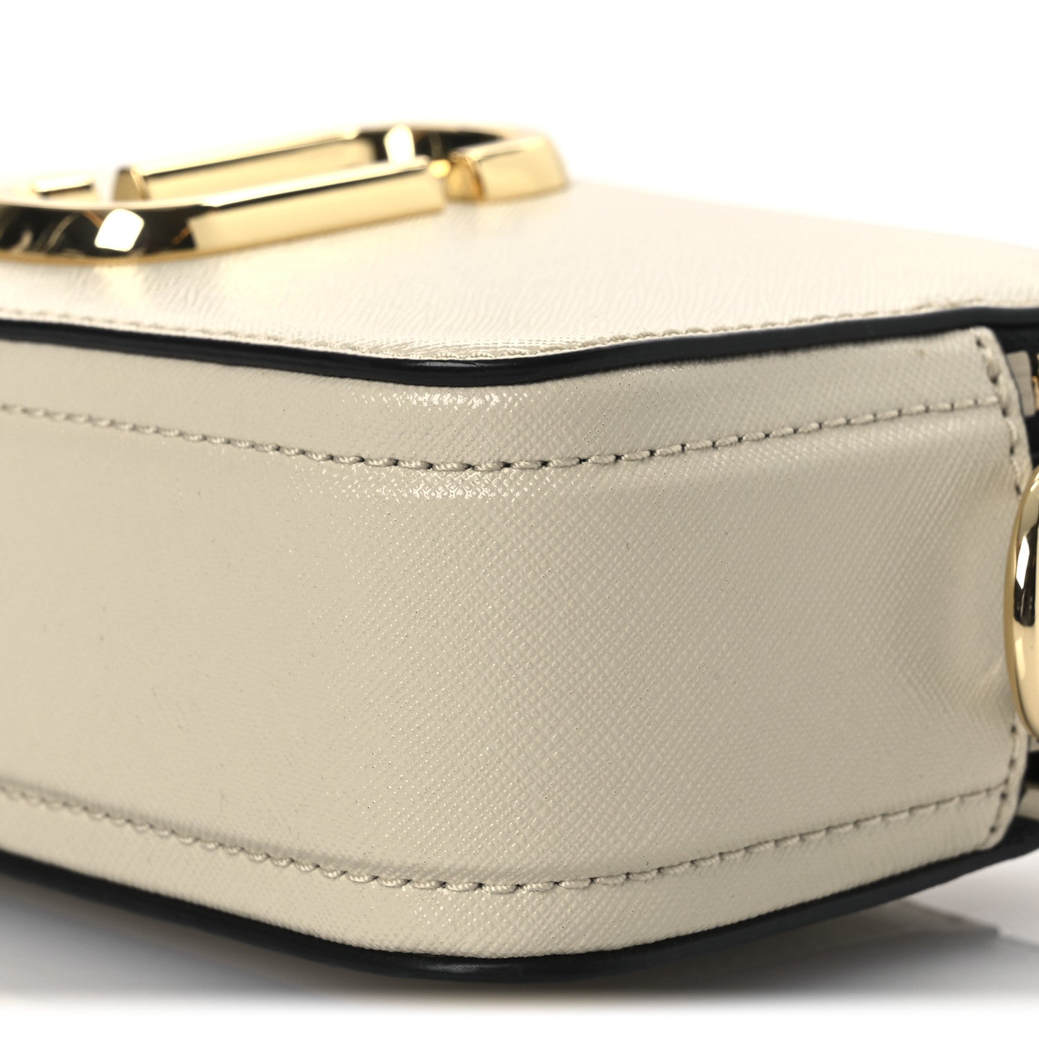 Marc Jacobs Saffiano Small Snapshot Camera Bag New Cloud White Multicolor 10 of 10