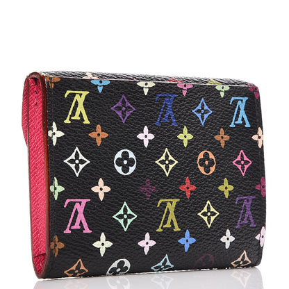 Louis Vuitton Monogram Multicolor Business Card Holder Black Grenade 3 of 8