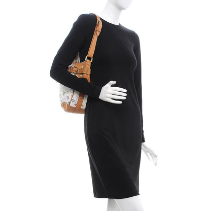 Louis Vuitton Monogram Multicolor Greta White 2 of 12