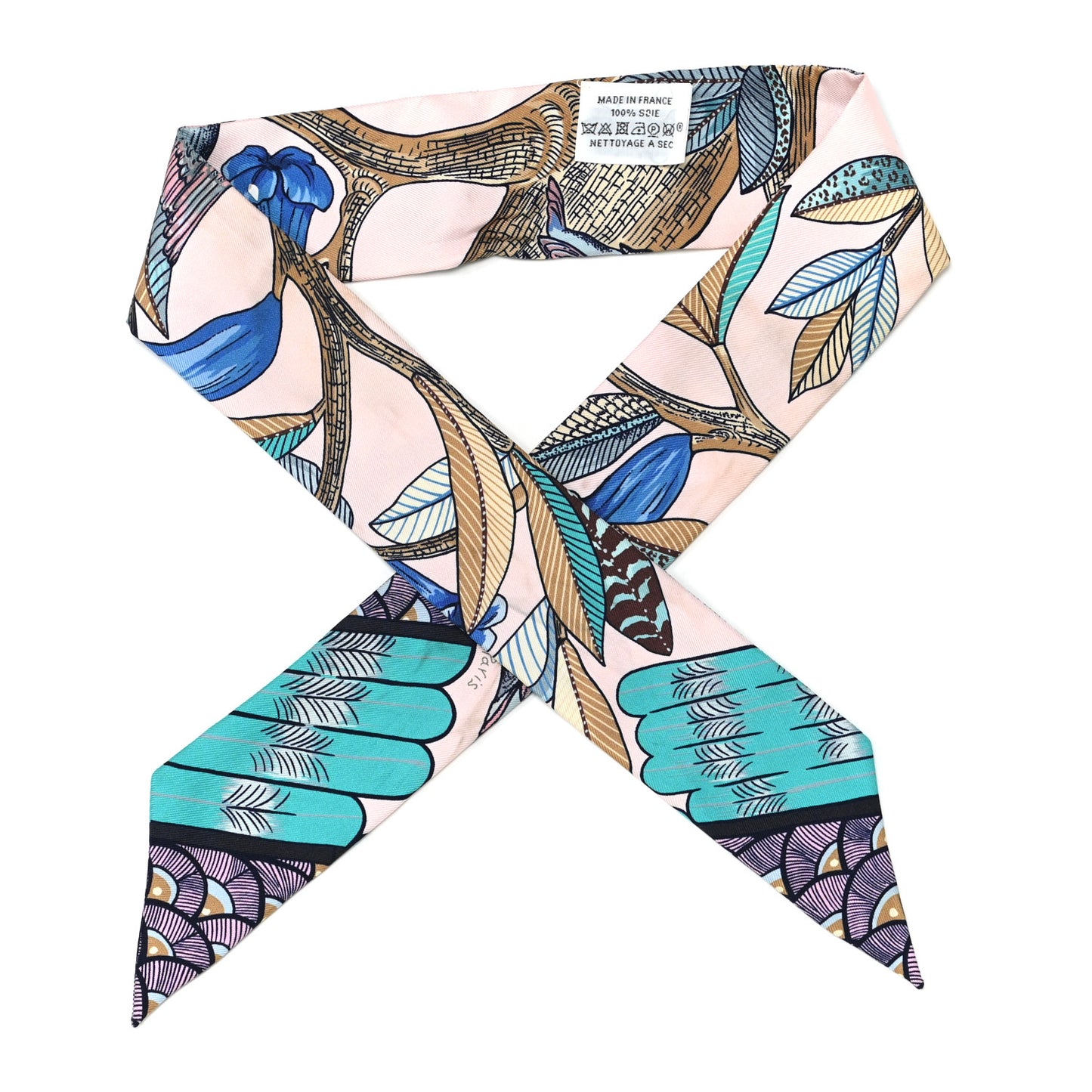 Silk Tree Of Song Twilly Rose Pale Turquoise